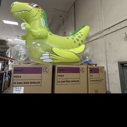 Dinosaur Sprinkler Hook Up To Hose And Water Squirts Out