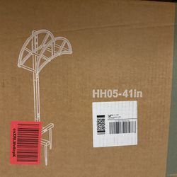 Mr IRONSTONE Garden Hose Holder Freestanding with 4 Spikes, Upgraded Water Hose Holder with Stainless Steel Screws, Heavy Duty Hose Stand Holds 150 Fe