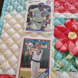 Rafael Palmeiro Chicago Cubs Baseball Cards Lot 