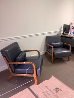 Bradley Faux Leather Armchair