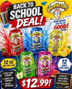 Warhead exotic soda