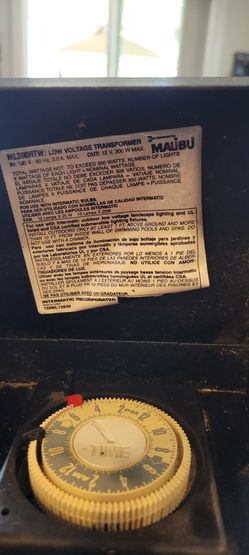 Outside Lighting Timer Industrial