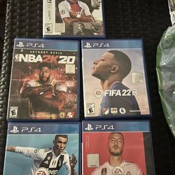 PS4 Games- $10.00 Each!