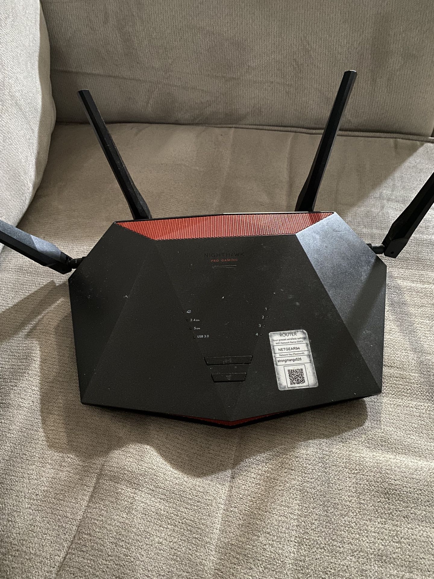 Nighthawk Pro Gaming WiFi 6 Router