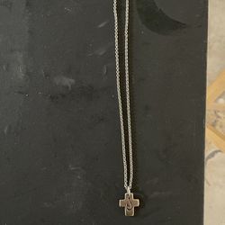 Retired James Avery Pendant And Necklace