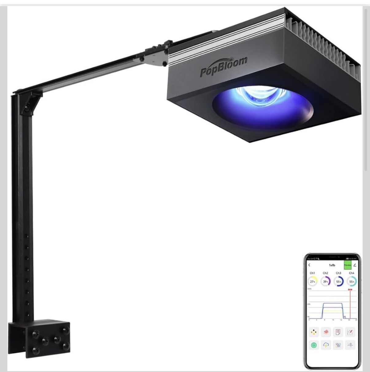 Popbloom RL90 Reef LED Light