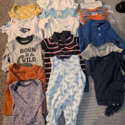 Bag Of Boy Clothes 3-9 Months