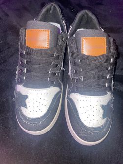 Pacogil Low-Top Sneakers Denim and White