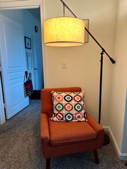 Orange Accent Chair