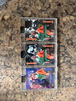 Wild Card Conor McGregor 1/1 Trading Cards Lot of 3
