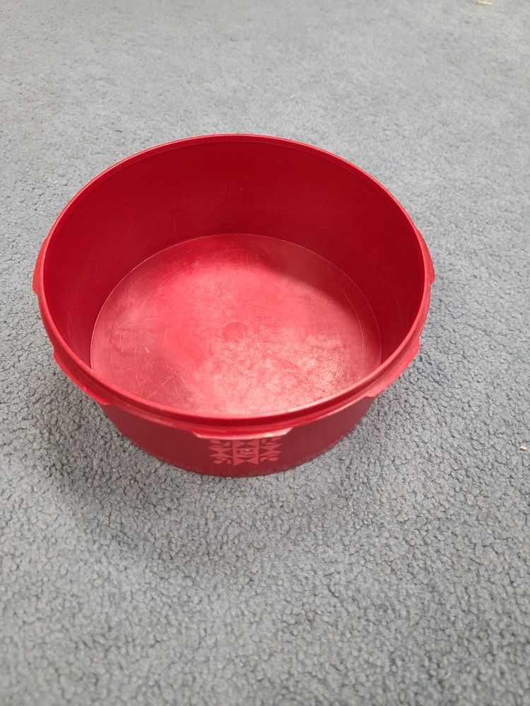 Tupperware Red Canister--no Lid