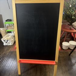 IKEA MÅLA Kids Art Easel - Chalkboard & Whiteboard