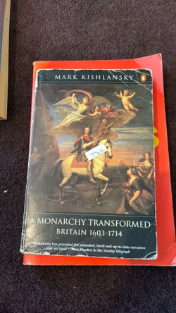 British History book form a college class