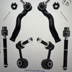 Front Sway Bar End Links + Outer Inner Tie Rod Ends