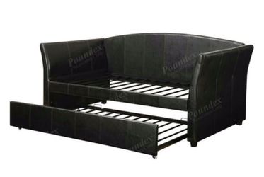 New Espresso Day Bed & Trundle Frame Only