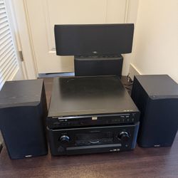 Marantz 5 Disc Changer Super Audio, With Paradigm Speaker Set 