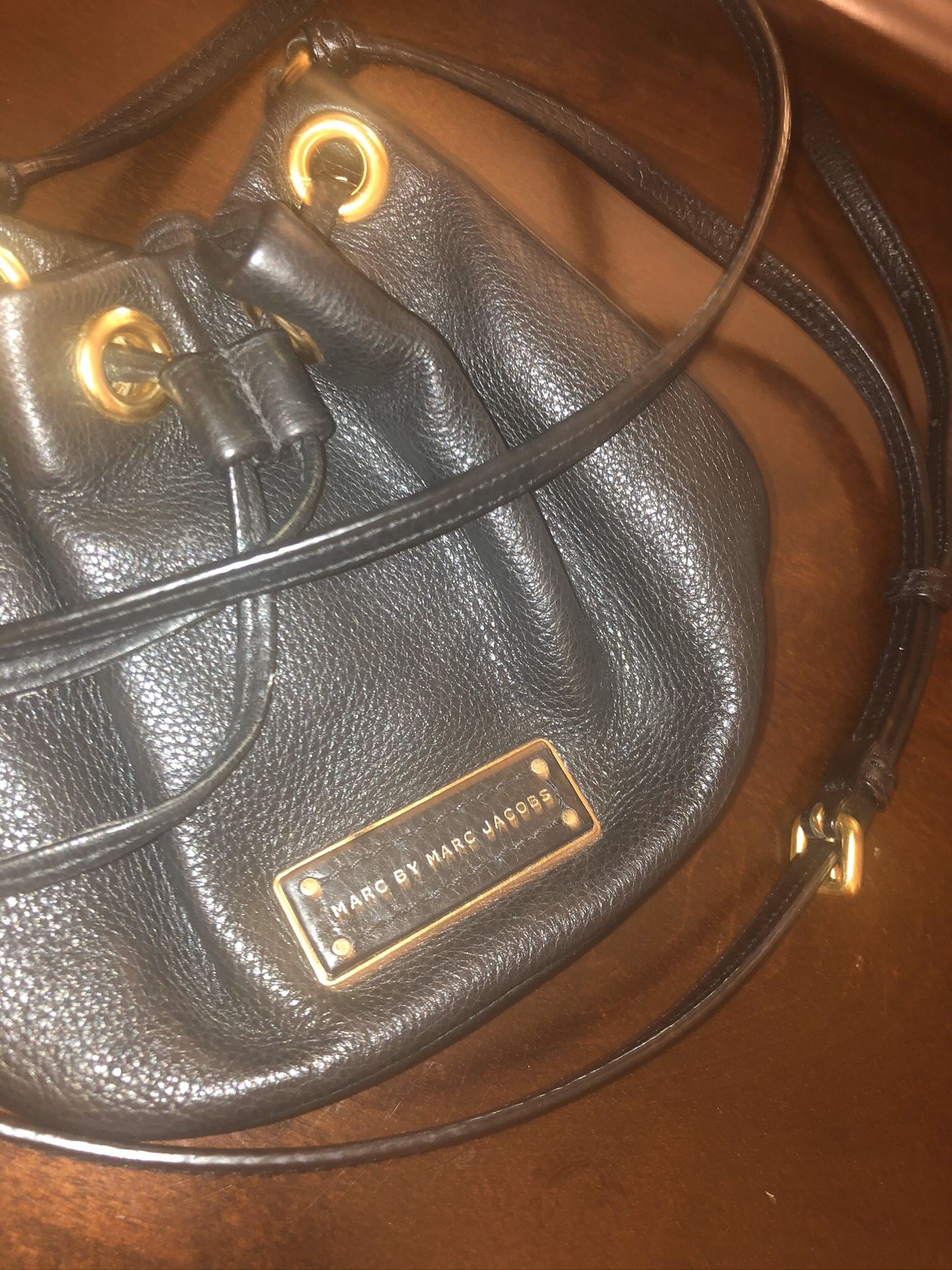 MARC JACOBS LEATHER BAG WITH STRAP