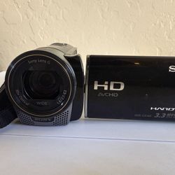 Sony HDR-CX160 SDHC/MS PRO Duo 1080p Digital Camcorder w/30x Opt/350x Digital Zoom, HDMI, 3.0" Touchscreen & 16GB Memory