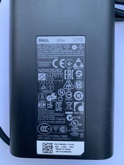 Dell power adapter 65 W model LA65NM130 LPS