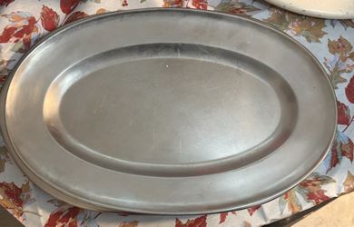Stainless Steel Oval Serving Platter