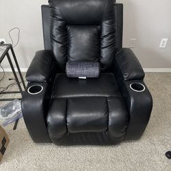 Black Recliner 