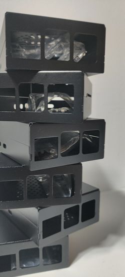 6 Metal Raspberry Pi 5 Case Enclosure Parts Accessories 