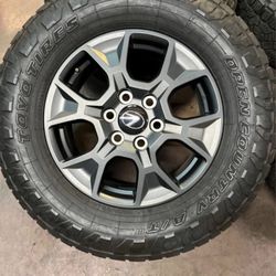 TOYO A/T tires and wheels