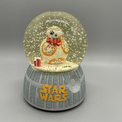 Disney Star Wars BB-8 Musical Christmas Snow Globe BB8 Kurt Adler