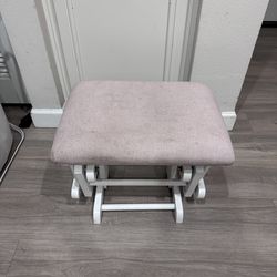 Rocking Foot Stool / Glider Ottoman – 19” x 15” x 14”
