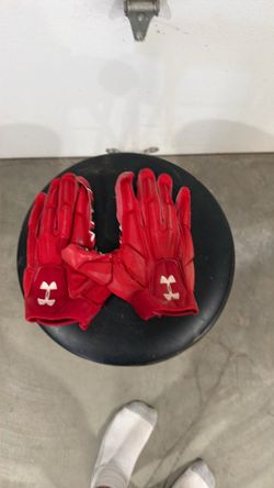 XXL Red Texas Tech Padded gloves