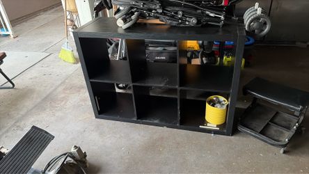 Black storage organizer