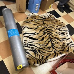 Dog Bed (Tiger Print) 