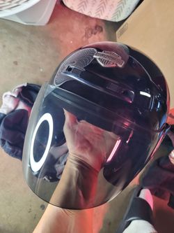 Black Harley Davidson Motorcycle Helmet w bag size XS