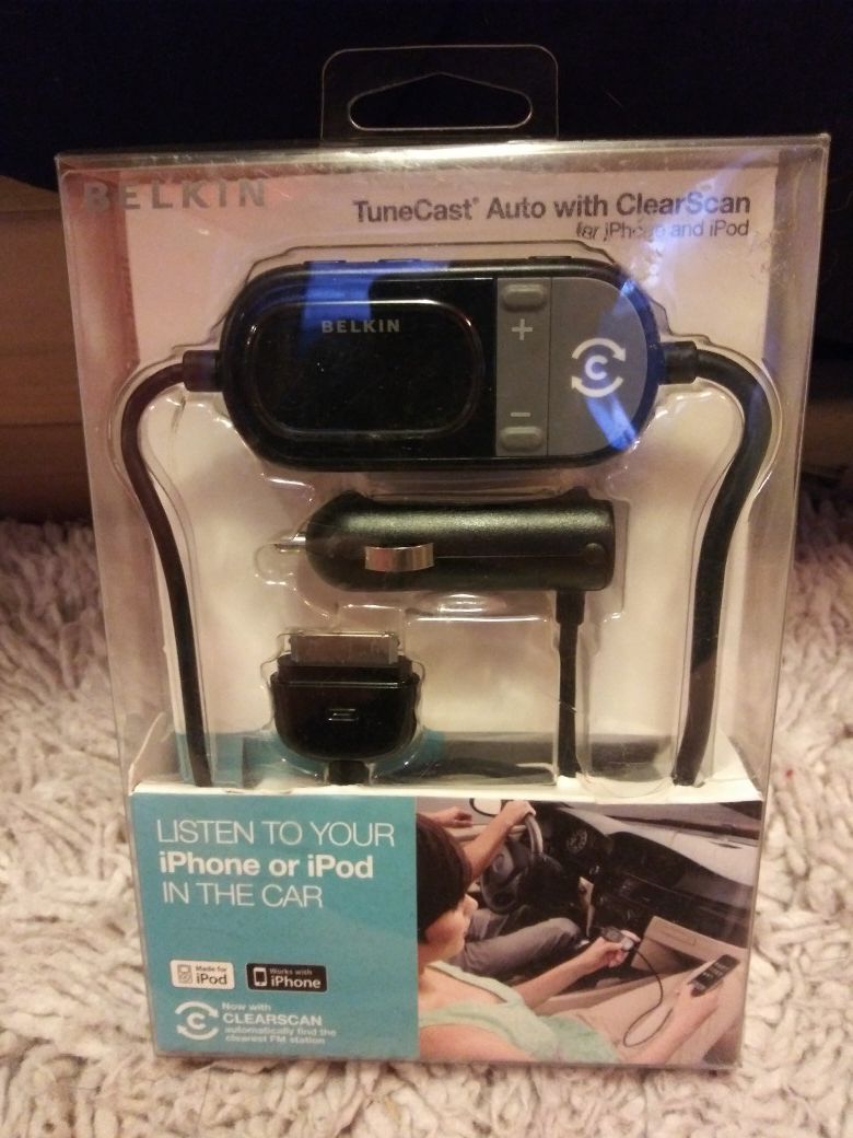Belkin Tunecast Auto with Clearscan for iPhone & iPod