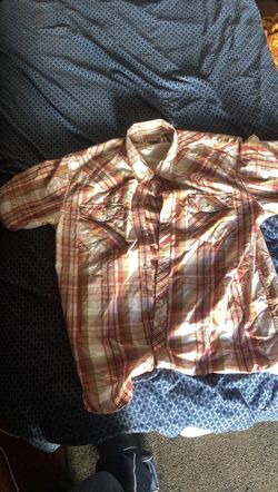 Y2k quicksilver Button Up
