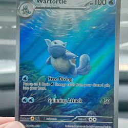 Wartortle 171/165 Pokemon Card