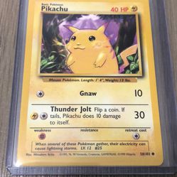 1999 Pokémon Pikachu