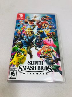 Super Smash Bros Ultimate Nintendo Switch Tested Working