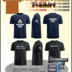 Dtf T-shirt Or Sheets 