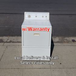 Clean Good Working Kenmore Electric 220v Dryer Local Delivery With Warranty 