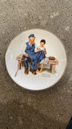 VINTAGE 1984 Norman Rockwell “The Lighthouse Keeper’s Daughter” Collectors Plate