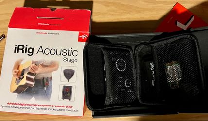 Used IK Multimedia iRig Acoustic Stage Digital Microphone System for Guitar