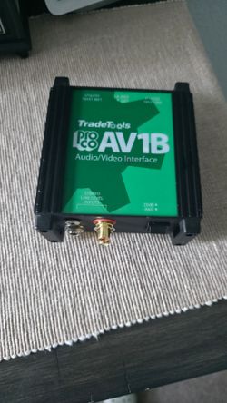 Pro Co Sound TradeTools AV1B