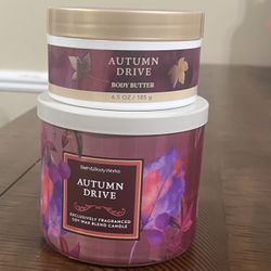 Autumn Drive (BBW) Candle/body Butter