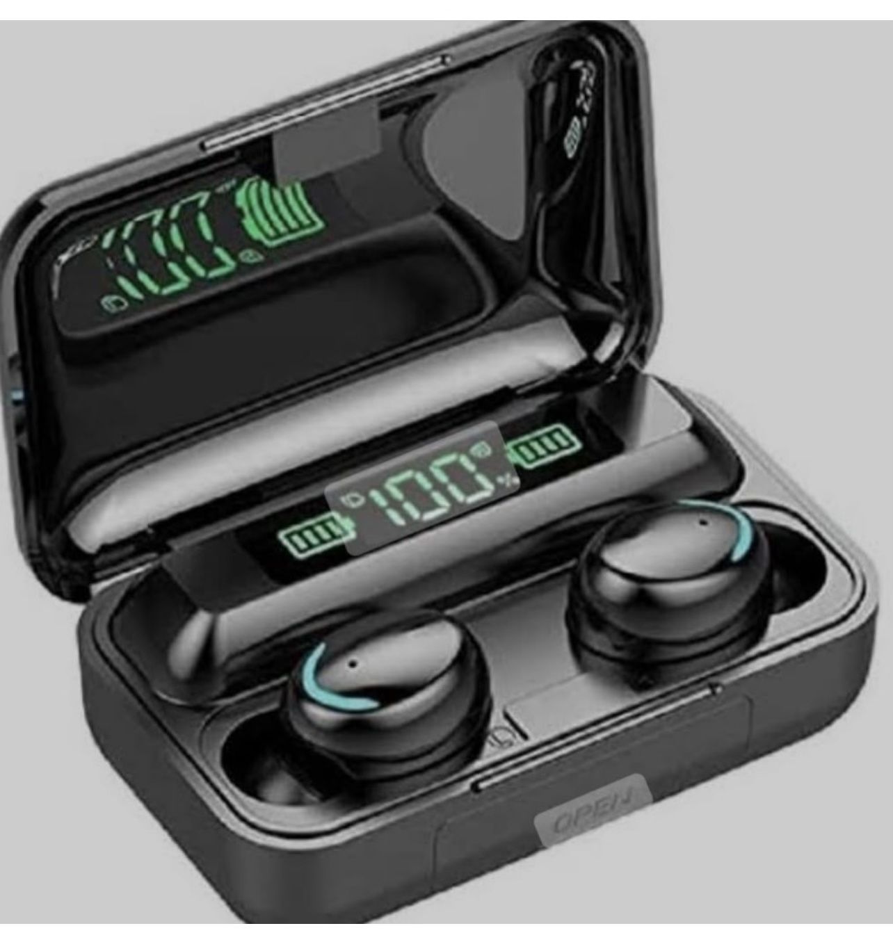 True Wireless Earbuds Bluetooth 5.0 Headphones, IPX7 Waterproof Earphones for Sports, 160H Playtime w/ 3300mAh Charging Case,
