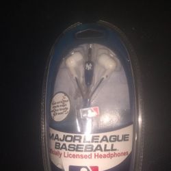 Brand New...New York Yankees Officially Licensed Headphones