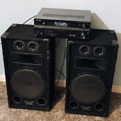 Receiver And Speakers 