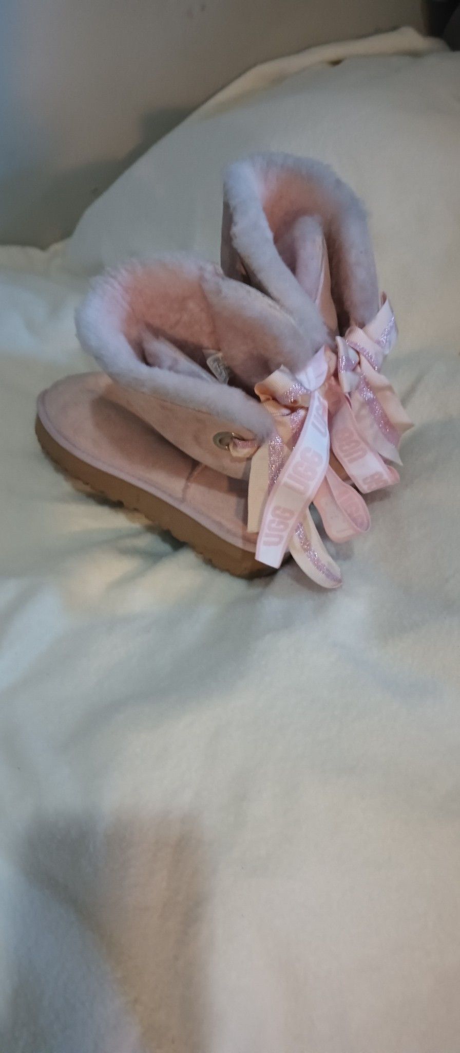 Pink Ugg Boots Size 7.5