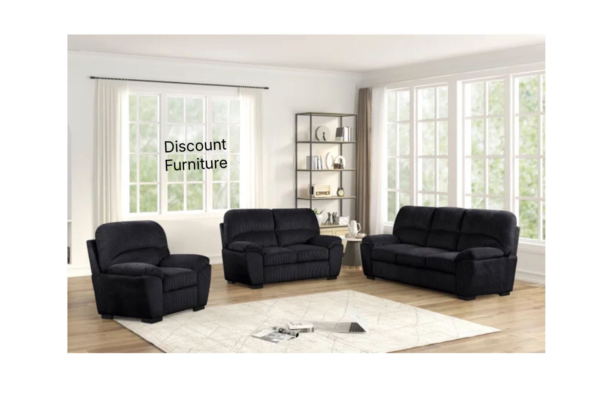 3 Pc Sofa Set NEW
