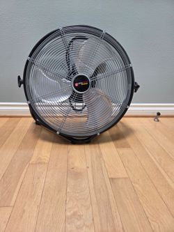 Utilitech Pro 20-inch 3-speed high-velocity industrial floor fan